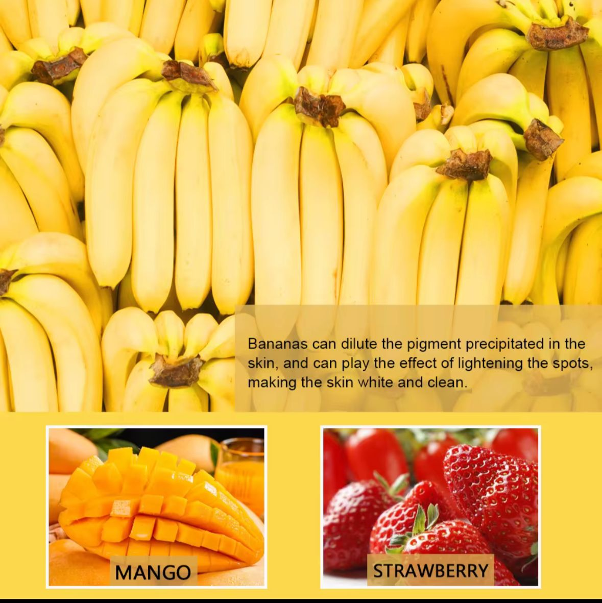 ✨ CREMA BLANQUEADORA DE AXILAS 🍌 ¡Piel más clara y suave al instante!🧴
