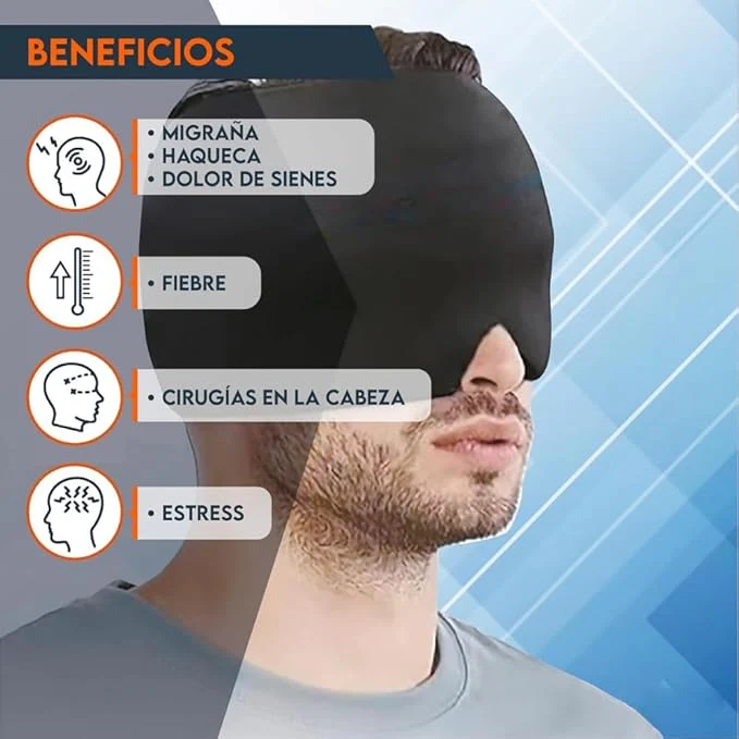 🧊 Gorro Terapéutico Anti-Migrañas – Alivio Inmediato y Natural