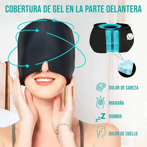 🧊 Gorro Terapéutico Anti-Migrañas – Alivio Inmediato y Natural