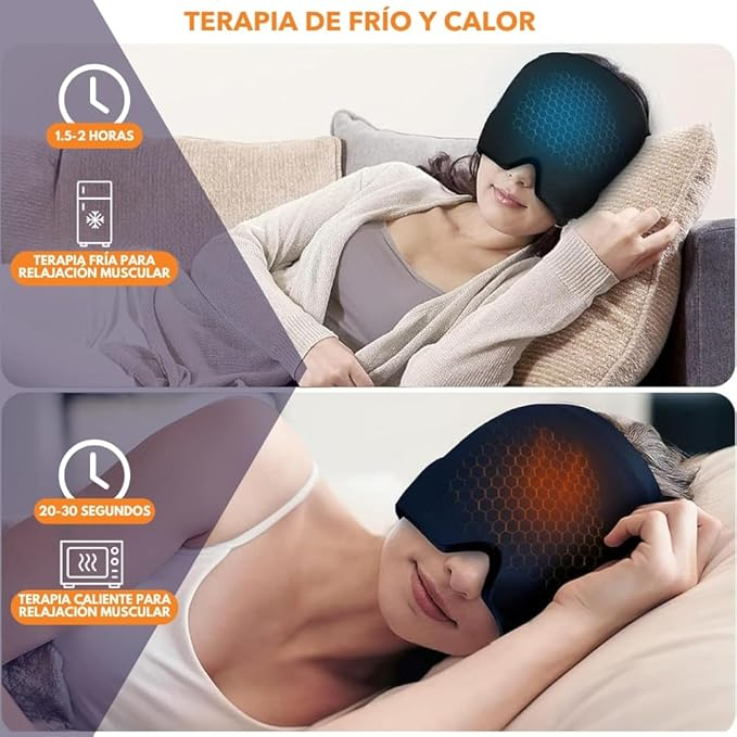 🧊 Gorro Terapéutico Anti-Migrañas – Alivio Inmediato y Natural