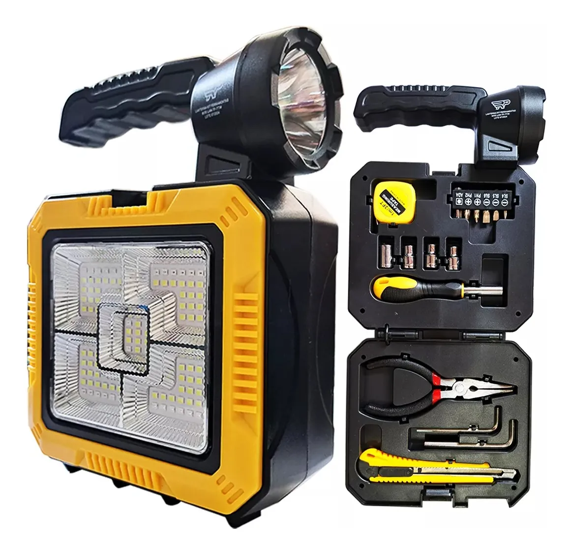 🏠🚗🌲¡Kit completo para emergencias y aventuras! 🔦🔋🧰