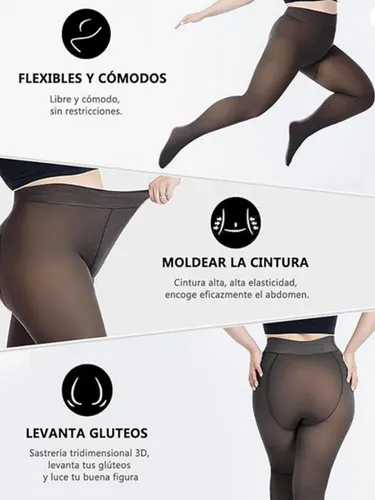 ❄️🧦 ¡Lucí piernas elegantes sin pasar frío! Medias Térmicas Traslúcidas – Sexy por fuera, calentitas por dentro 🔥✨