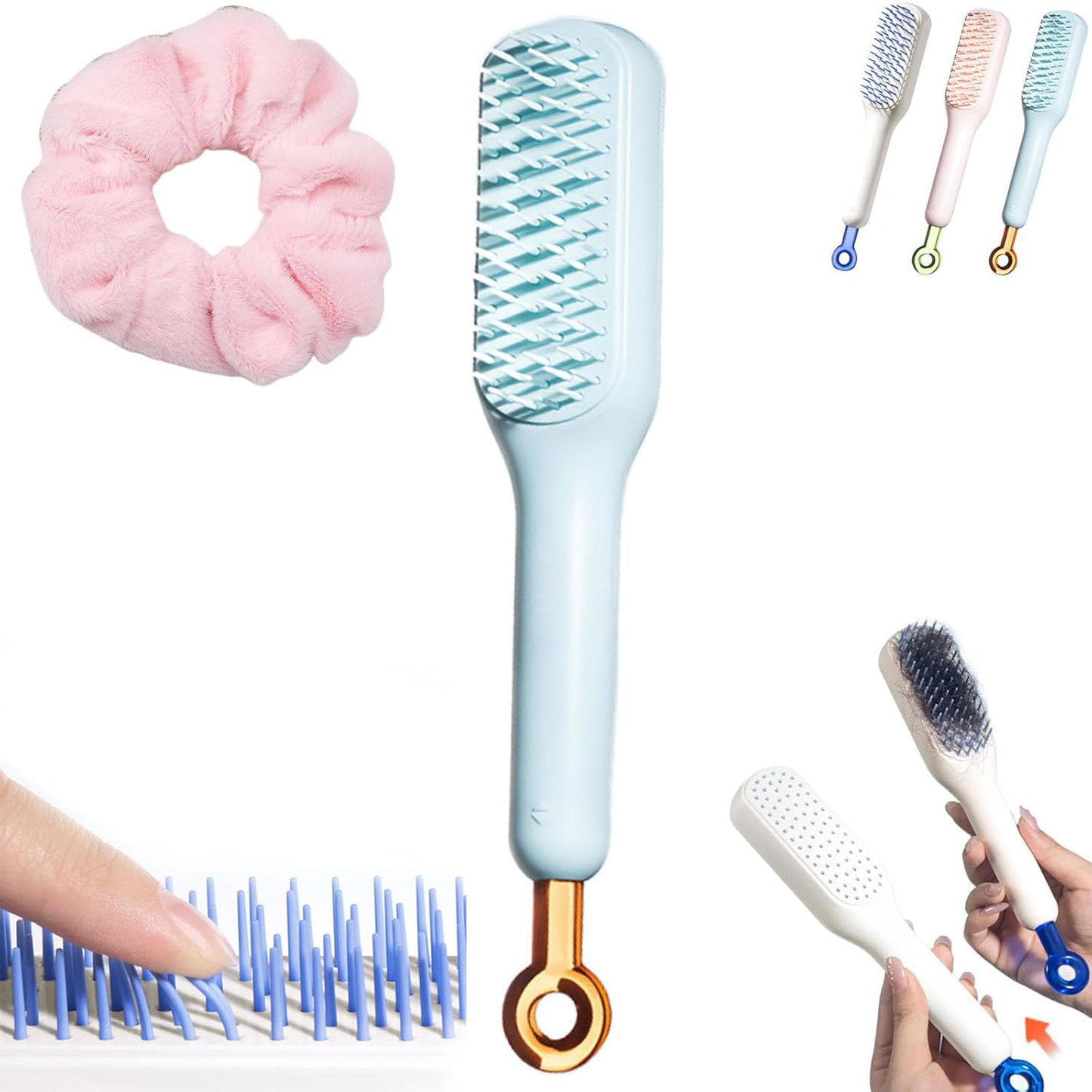 🧼✨ ¡Peiná, Masajeá y Limpiá tu Cabello en Segundos!💆♀️