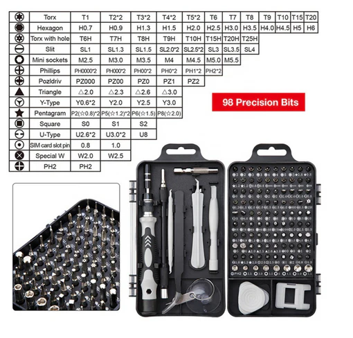 Caja De Herramientas 115 en 1