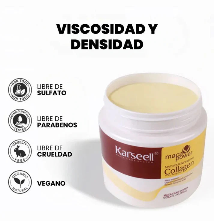 KIT MASCARA Y ACEITE CAPILAR KARSEELL