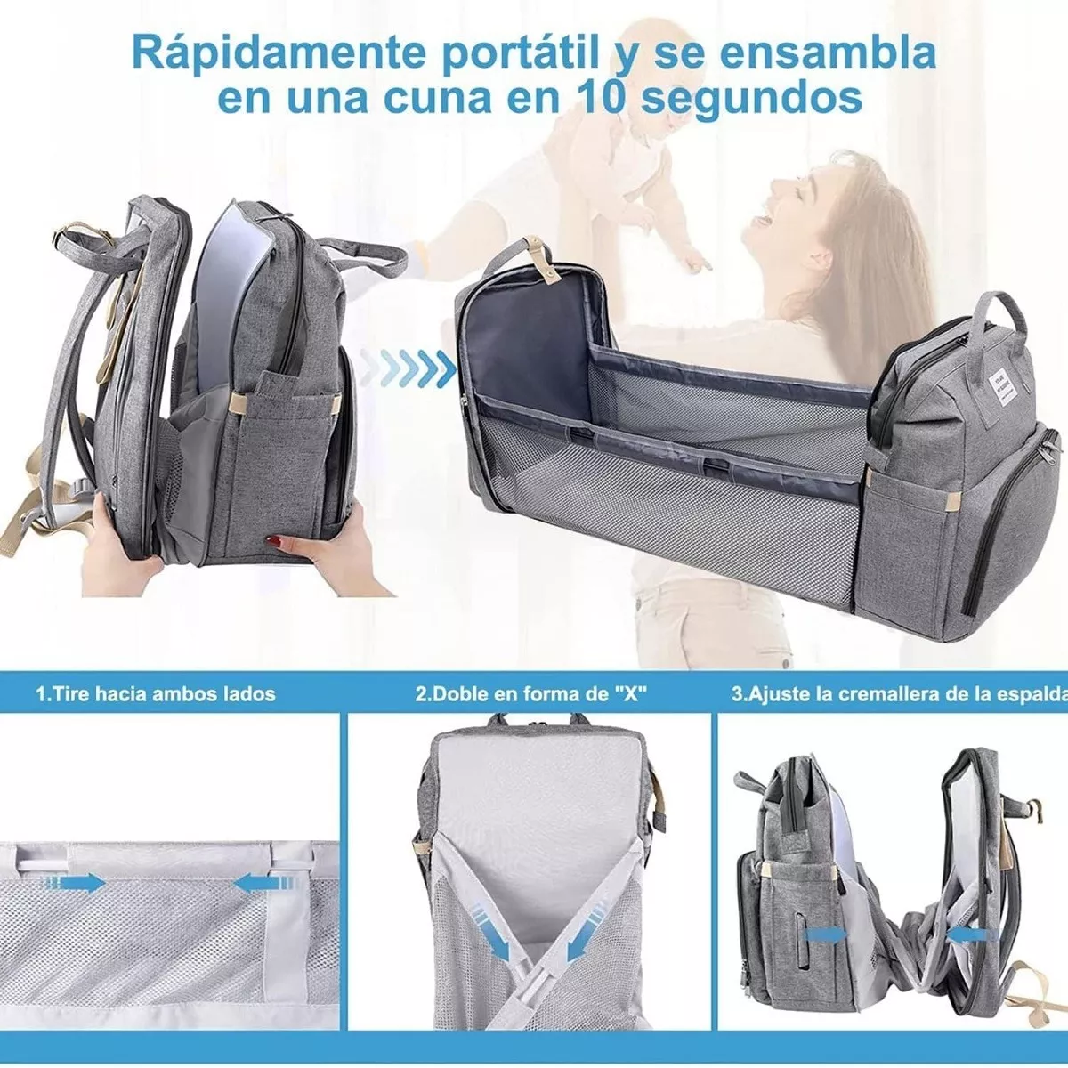MOCHILA CUNA MATERNAL