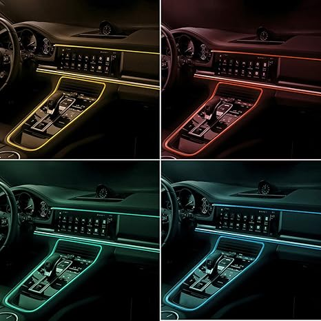 Cinta LED RGB Neon Para Auto