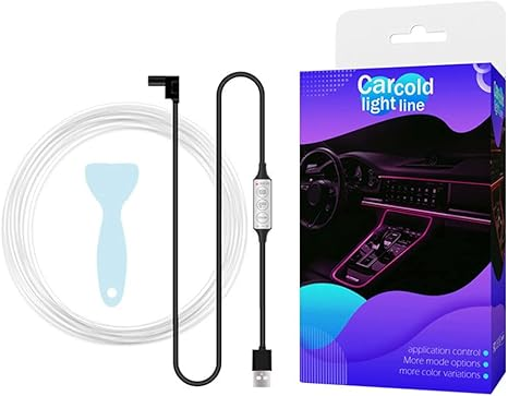 Cinta LED RGB Neon Para Auto
