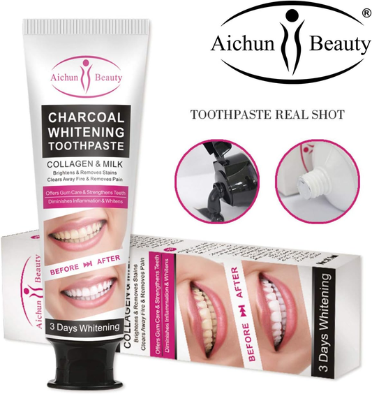 🦷 ¿Dientes manchados por café, té o cigarrillos?  Descubrí cómo blanquearlos naturalmente desde casa. Recuperá tu sonrisa natural desde casa con Aichun Beauty.