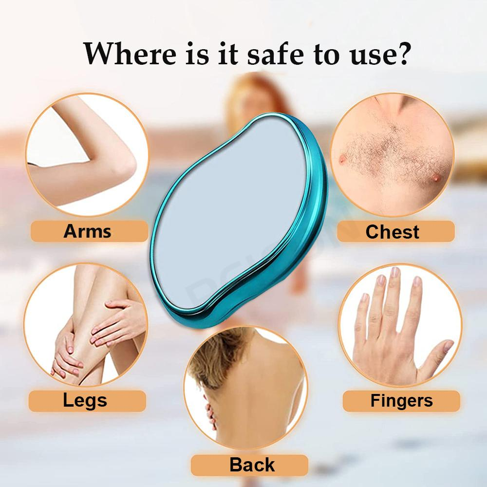 🧖‍♀️ ¡Depilación + exfoliación en 1 solo paso!