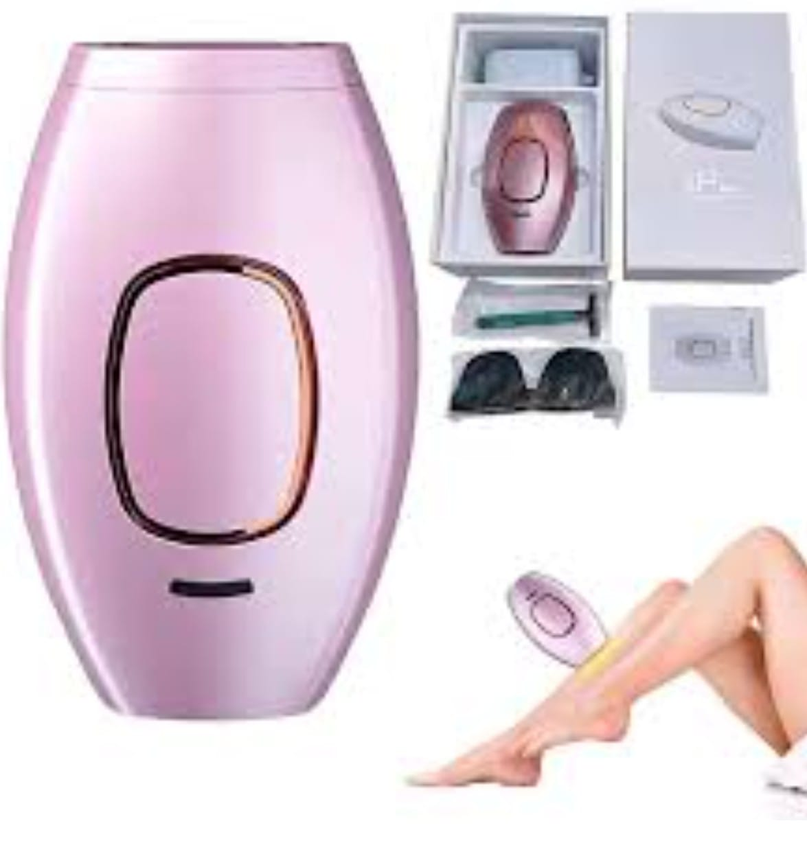 ✨🛡️ ¡Depilación sin dolor y desde casa! Depiladora Láser IPL – Tecnología profesional para una piel suave y libre de vello 💖🦵