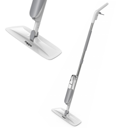 🧼💦 ¡Limpieza rápida, fácil y sin baldes! Mopa con Pulverizador 3 en 1 – Rociá, trapeá y brillá en segundos ✨🧽