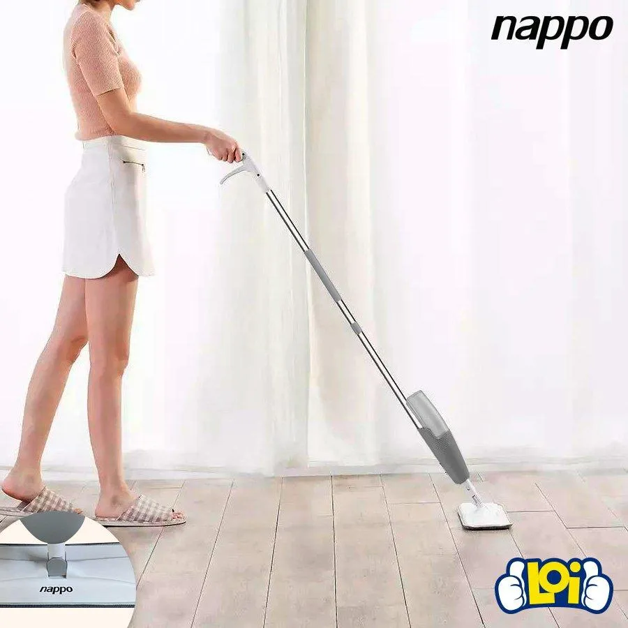 🧼💦 ¡Limpieza rápida, fácil y sin baldes! Mopa con Pulverizador 3 en 1 – Rociá, trapeá y brillá en segundos ✨🧽