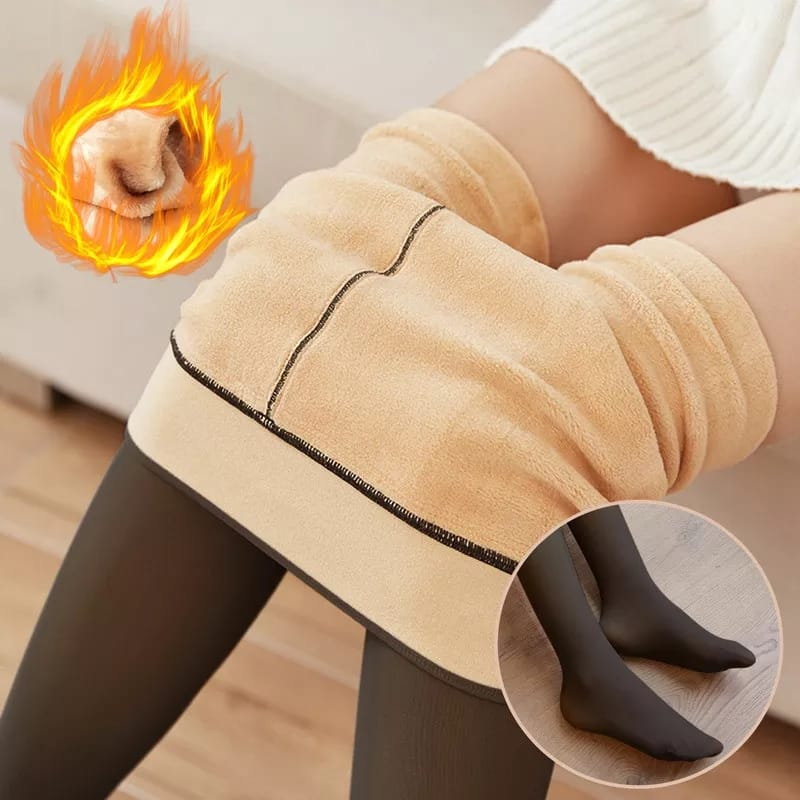 ❄️🧦 ¡Lucí piernas elegantes sin pasar frío! Medias Térmicas Traslúcidas – Sexy por fuera, calentitas por dentro 🔥✨