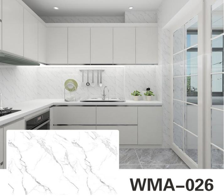🧱✨ ¡Renová tus paredes en minutos sin gastar de más! Papel Autoadhesivo Impermeable 🛠️ Estilo Mármol o Madera 🪵