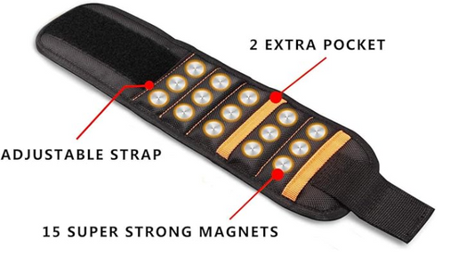 Brazalete Magnético De Herramientas