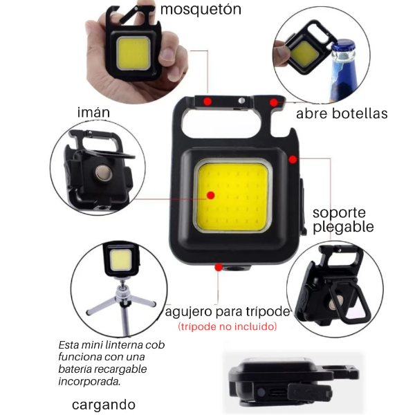 MINI LINTERNA LLAVERO