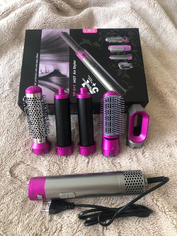 SET MOLDEADOR 5 en 1 HOT Air Styler