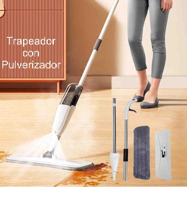 Mopa Con Spray Limpiador