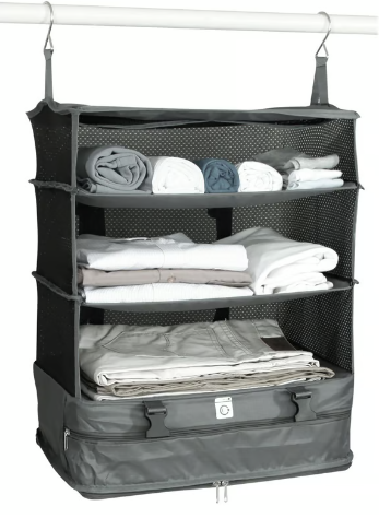 👕🧴 ¡Tu ropa lista y a la vista como en casa! 🏠✈️
