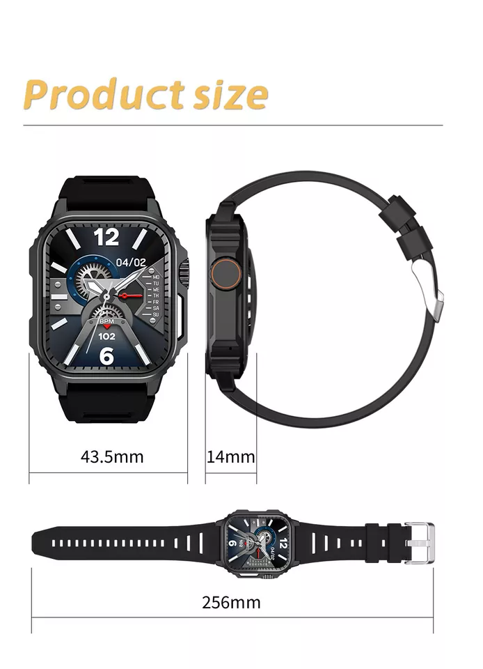 🎁🕶️ ¡El regalo perfecto para hombres con estilo y actitud! Smartwatch Militar Camuflado – Resistente, moderno y lleno de funciones 💪📲