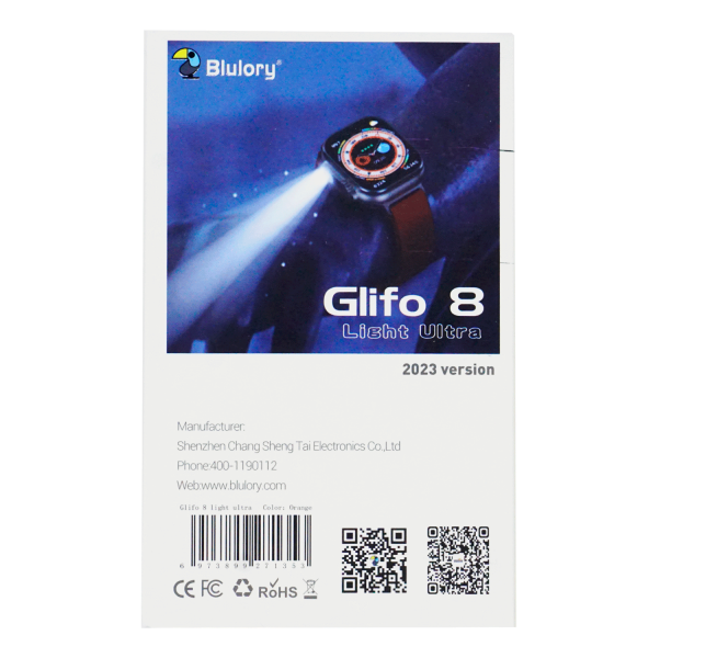 Reloj Smartwatch Blulory Glifo 8 Ultra